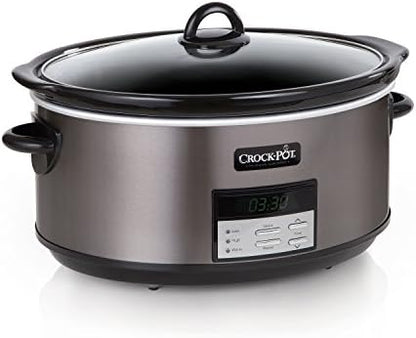 Crock-Pot 8 Quart Programmable Slow Cooker with Auto Warm 3H1D