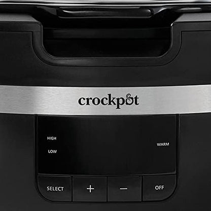 Crock-Pot Thermoshield 6 Quart Slow Cooker with Carry Handles 3UM9