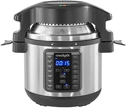 Crock-Pot Express Crisp 8 Quart 10-in-1 Pressure Cooker HDTU