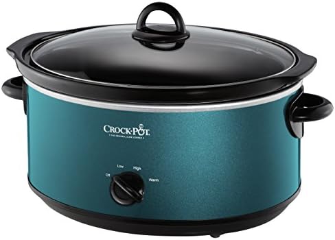 Crock-Pot 7 Quart Manual Slow Cooker – Turquoise R8ZK