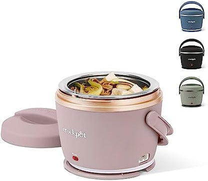 Crock-Pot Electric Lunch Box Food Warmer 20oz – Blush Pink ICOB