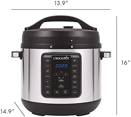 Crock-Pot 8 Quart Express Crock Multi-Use Pressure Cooker I1VH