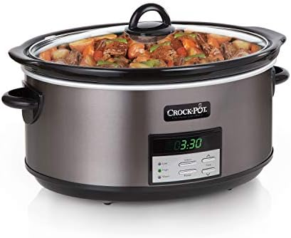 Crock-Pot 8 Quart Programmable Slow Cooker with Auto Warm 3H1D