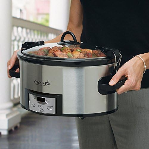 Crock-Pot Cook & Carry 6 Quart Programmable Slow Cooker YXMW