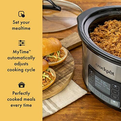 Crock-Pot MyTime 6 Quart Programmable Slow Cooker IC26