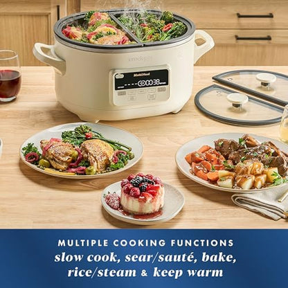 Crock-Pot MultiMeal Multicooker with Programmable Slow Cooker XWU4