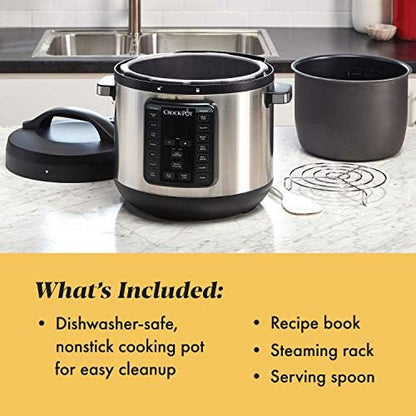 Crock-Pot 8 Quart Express Crock Multi-Use Pressure Cooker I1VH