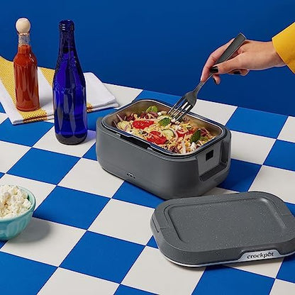 Crock-Pot Portable Electric Lunch Box Food Warmer 28oz VR9F