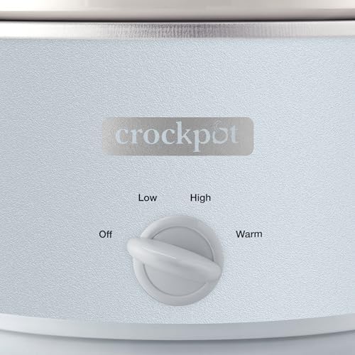 Crock-Pot 4.5 Quart Manual Slow Cooker – Macaroon Blue 1OFO