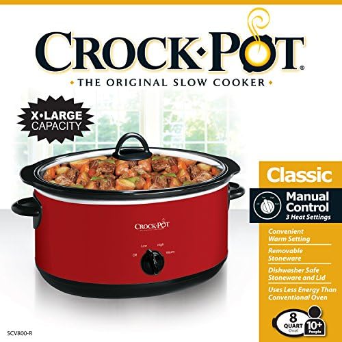 Crock-Pot Express Crock 8 Quart Programmable Slow Cooker M80K