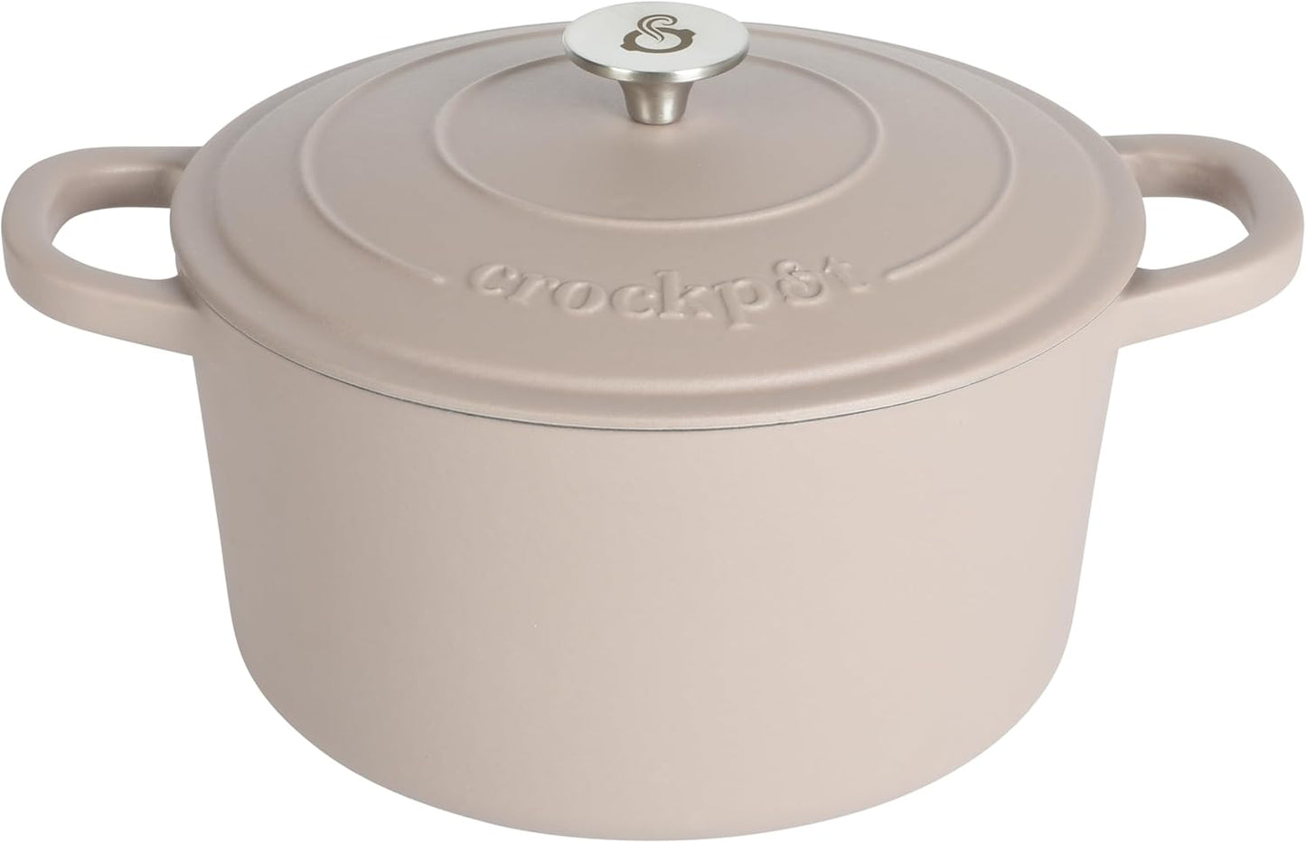 Crock-Pot 3 Quart Enameled Cast Iron Dutch Oven – Aqua 9NT4