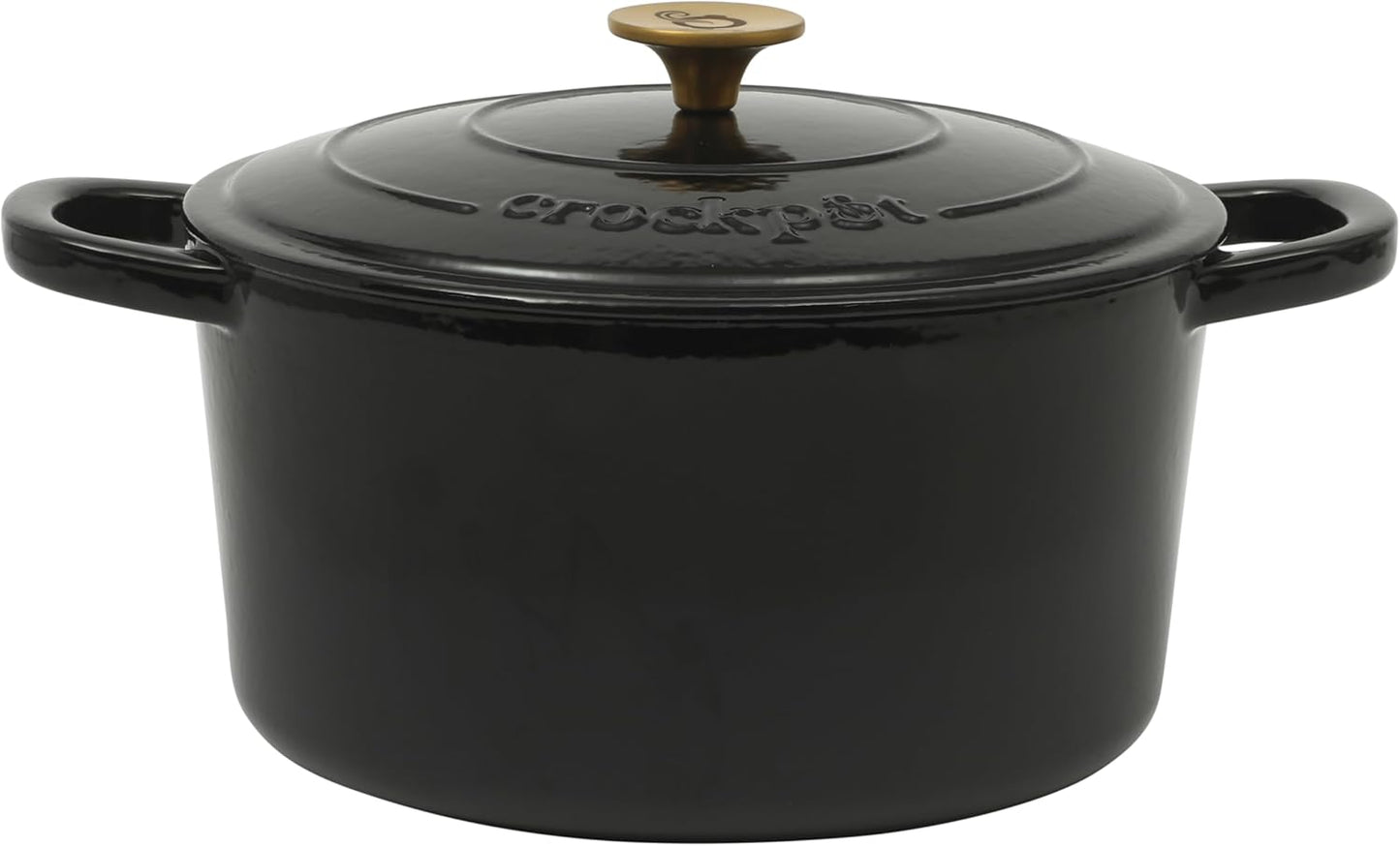 Crock-Pot 3 Quart Enameled Cast Iron Dutch Oven – Aqua 9NT4