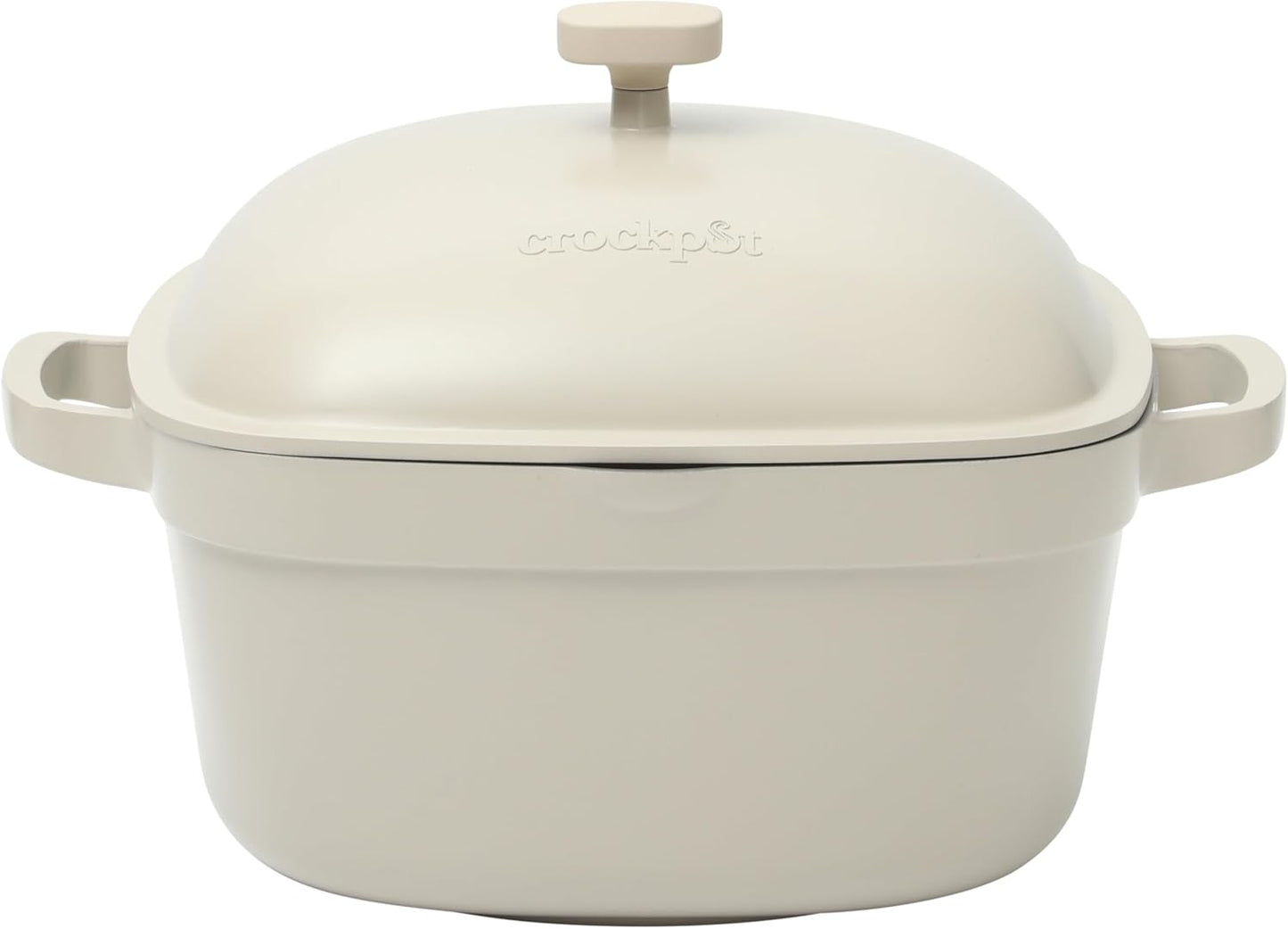 Crock-Pot 3 Quart Enameled Cast Iron Dutch Oven – Aqua 9NT4